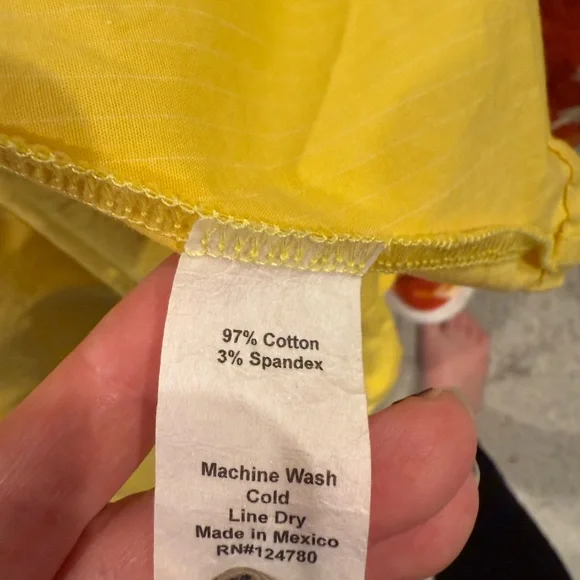 Sunny Yellow Midi Circle Dress with  and ruffle Sleeves - Picture 3 of 5